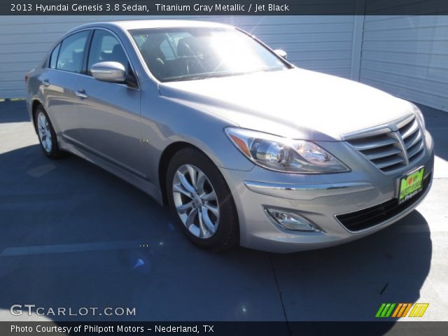 2013 Hyundai Genesis 3.8 Sedan in Titanium Gray Metallic