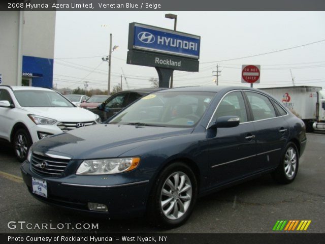 2008 Hyundai Azera Limited in Venetian Blue