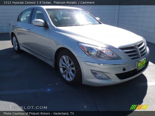 2013 Hyundai Genesis 3.8 Sedan in Platinum Metallic