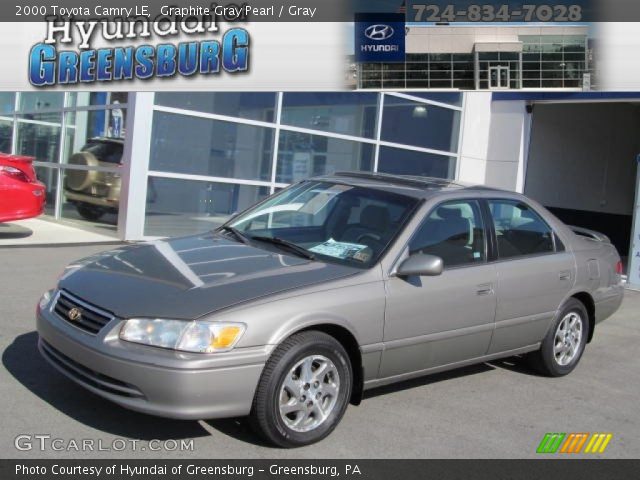 2000 Toyota Camry LE in Graphite Gray Pearl