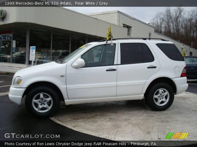 1999 Mercedes-Benz ML 320 4Matic in Polar White