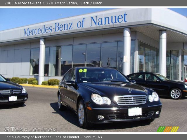 2005 Mercedes-Benz C 320 4Matic Sedan in Black