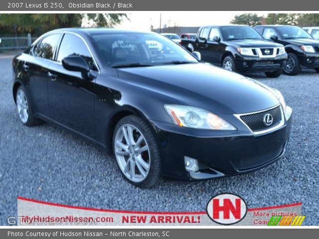 2007 Lexus IS 250 in Obsidian Black