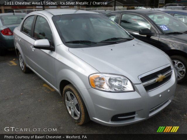 2011 Chevrolet Aveo LT Sedan in Ice Silver Metallic