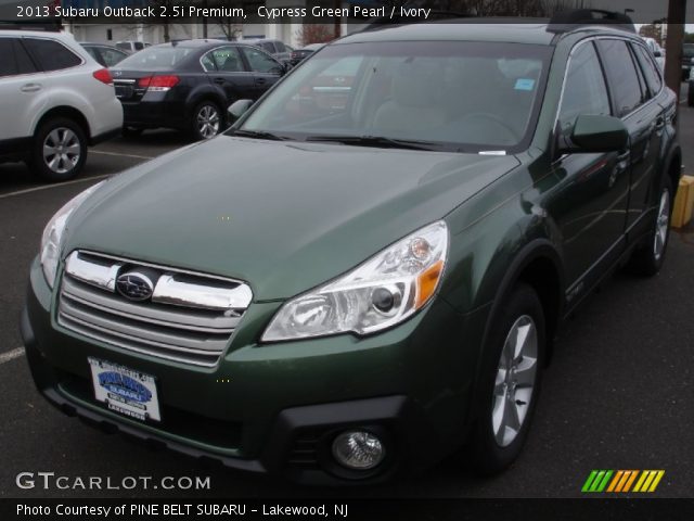 2013 Subaru Outback 2.5i Premium in Cypress Green Pearl