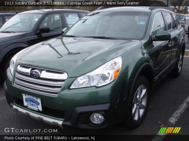 2013 Subaru Outback 2.5i Limited in Cypress Green Pearl