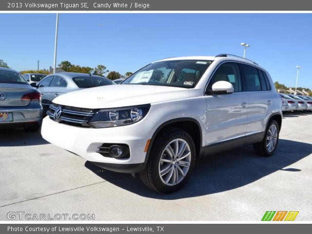 2013 Volkswagen Tiguan SE in Candy White