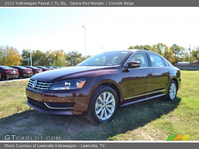 2013 Volkswagen Passat 2.5L SEL in Opera Red Metallic