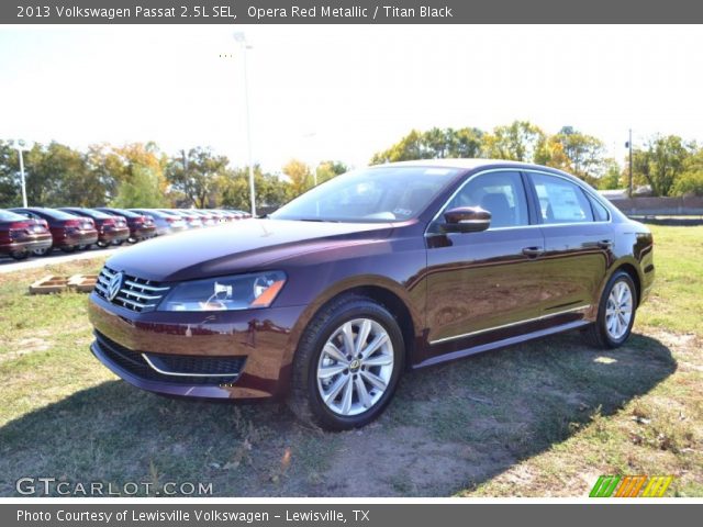 2013 Volkswagen Passat 2.5L SEL in Opera Red Metallic