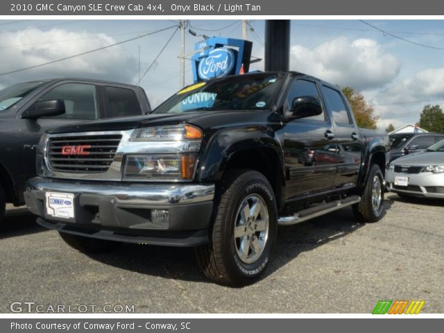 2010 GMC Canyon SLE Crew Cab 4x4 in Onyx Black