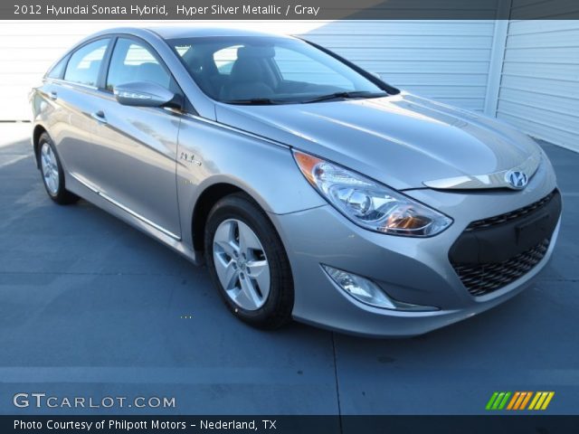 2012 Hyundai Sonata Hybrid in Hyper Silver Metallic