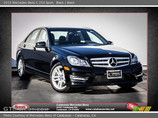 2013 Mercedes-Benz C 250 Sport in Black