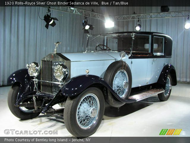 1920 Rolls-Royce Silver Ghost Binder Sedanca de Ville in Blue