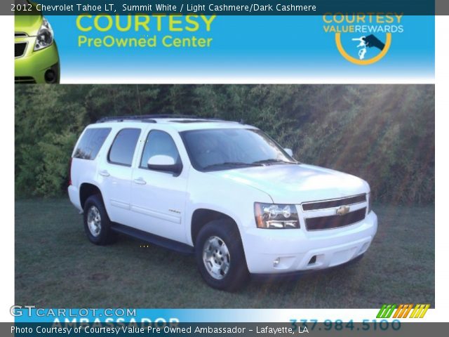 2012 Chevrolet Tahoe LT in Summit White