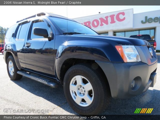 2006 Nissan Xterra S in Midnight Blue Pearl