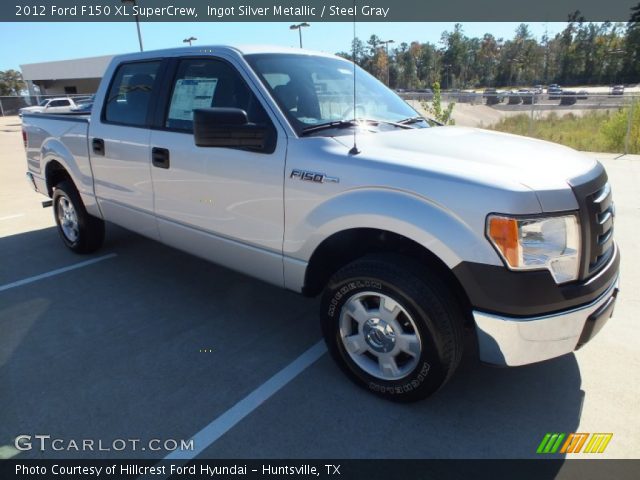 2012 Ford F150 XL SuperCrew in Ingot Silver Metallic