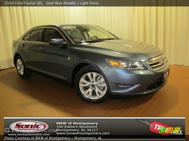 2010 Ford Taurus SEL in Steel Blue Metallic