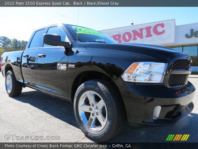 2013 Ram 1500 Express Quad Cab in Black