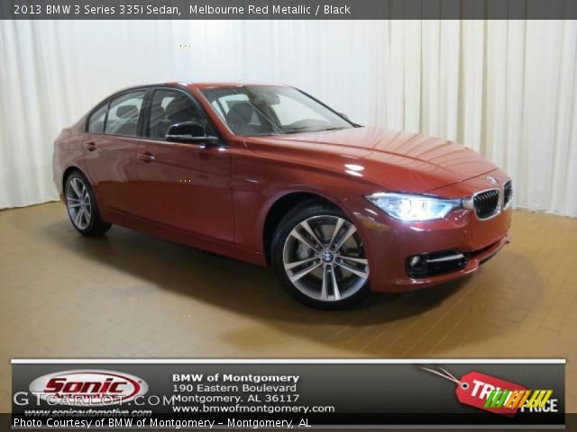 2013 BMW 3 Series 335i Sedan in Melbourne Red Metallic