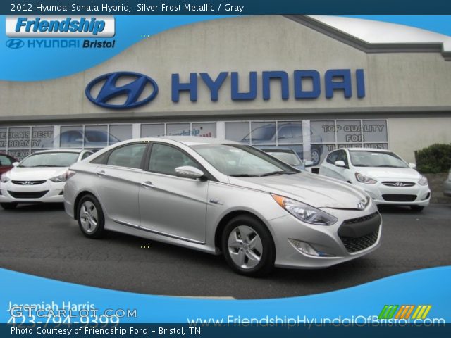 2012 Hyundai Sonata Hybrid in Silver Frost Metallic