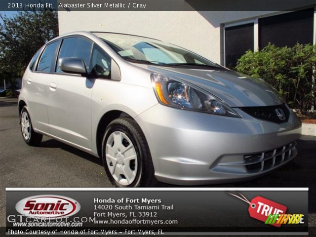 2013 Honda Fit  in Alabaster Silver Metallic