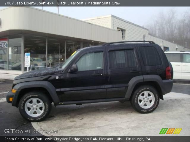 2007 Jeep Liberty Sport 4x4 in Black Clearcoat