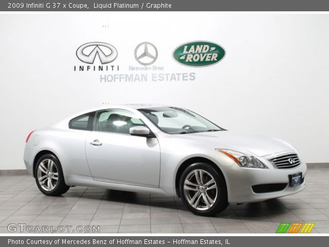 2009 Infiniti G 37 x Coupe in Liquid Platinum