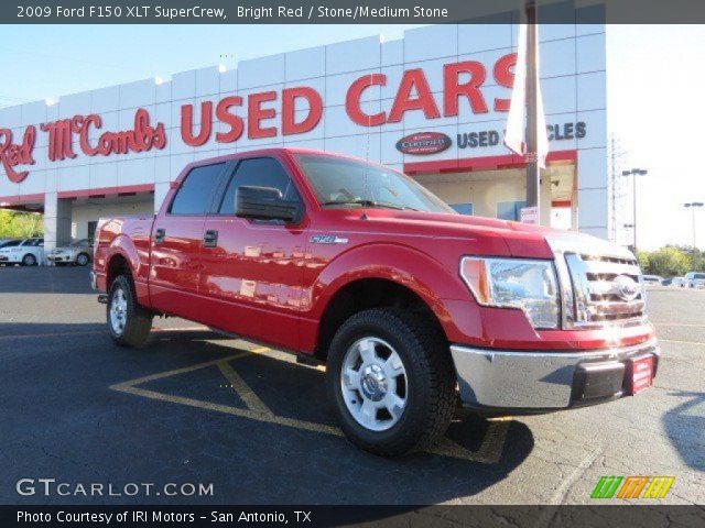 2009 Ford F150 XLT SuperCrew in Bright Red