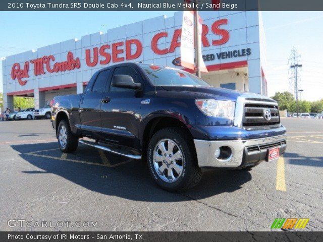 2010 Toyota Tundra SR5 Double Cab 4x4 in Nautical Blue Metallic
