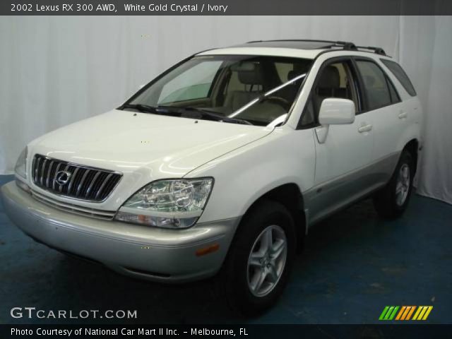 2002 Lexus RX 300 AWD in White Gold Crystal