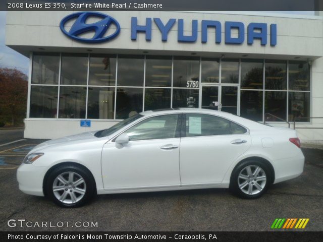 2008 Lexus ES 350 in Starfire White Pearl