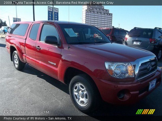 2009 Toyota Tacoma Access Cab in Barcelona Red Metallic
