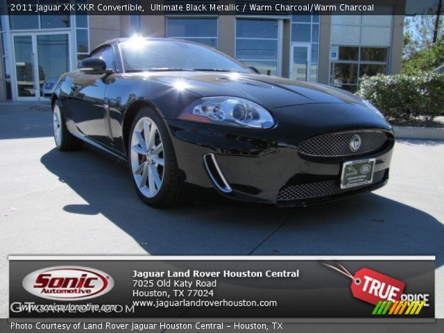 2011 Jaguar XK XKR Convertible in Ultimate Black Metallic