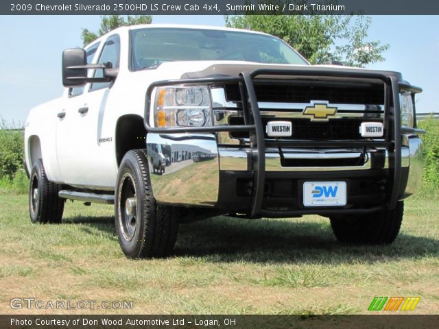 2009 Chevrolet Silverado 2500HD LS Crew Cab 4x4 in Summit White