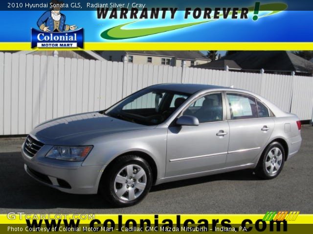 2010 Hyundai Sonata GLS in Radiant Silver