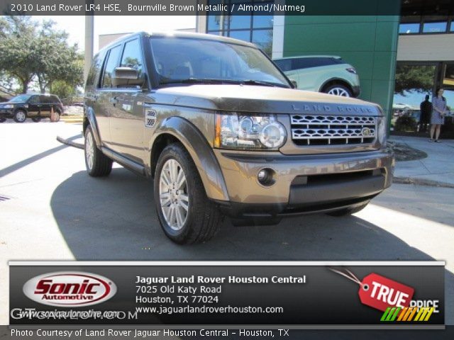 2010 Land Rover LR4 HSE in Bournville Brown Metallic