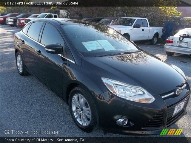 2012 Ford Focus SEL Sedan in Black