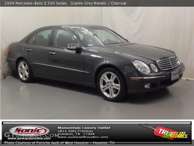 2004 Mercedes-Benz E 500 Sedan in Granite Grey Metallic