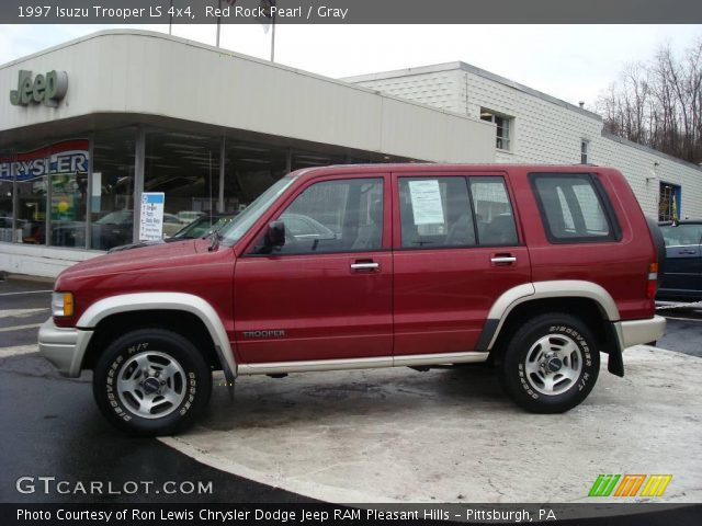 1997 Isuzu Trooper LS 4x4 in Red Rock Pearl