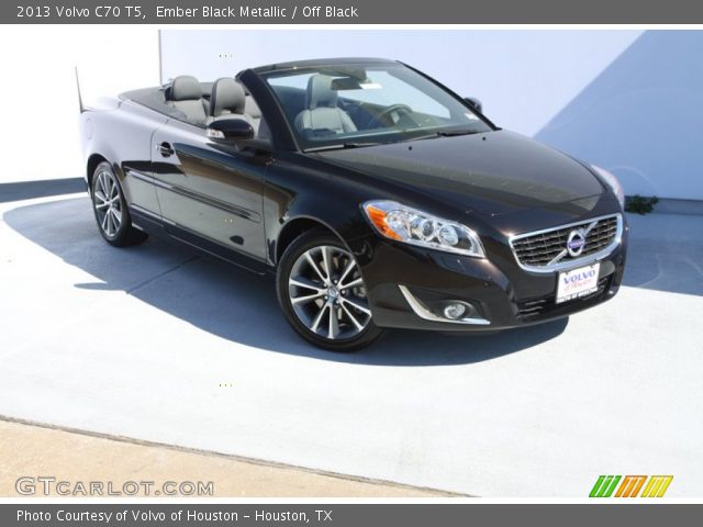 2013 Volvo C70 T5 in Ember Black Metallic