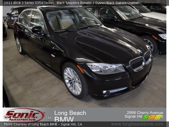 2011 BMW 3 Series 335d Sedan in Black Sapphire Metallic