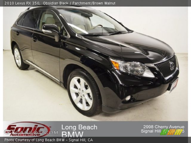 2010 Lexus RX 350 in Obsidian Black