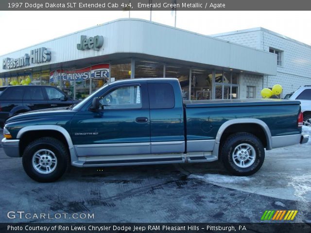 1997 Dodge Dakota SLT Extended Cab 4x4 in Emerald Green Metallic