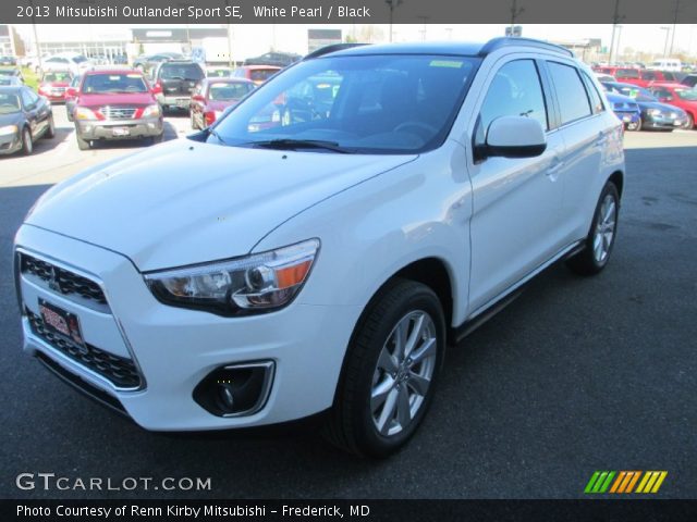 2013 Mitsubishi Outlander Sport SE in White Pearl
