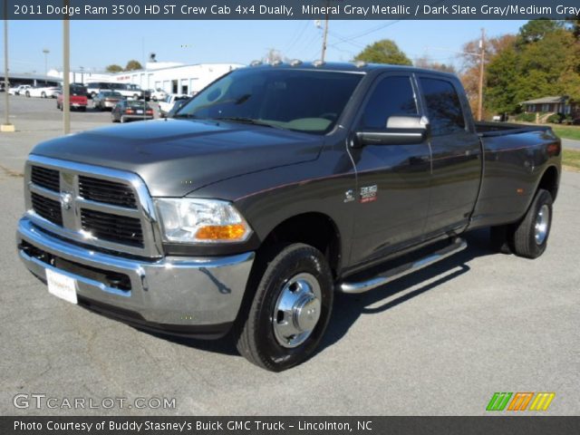 2011 Dodge Ram 3500 HD ST Crew Cab 4x4 Dually in Mineral Gray Metallic