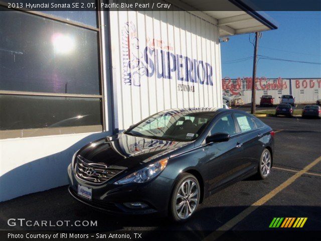 2013 Hyundai Sonata SE 2.0T in Pacific Blue Pearl