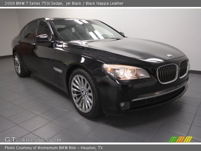 2009 BMW 7 Series 750i Sedan in Jet Black