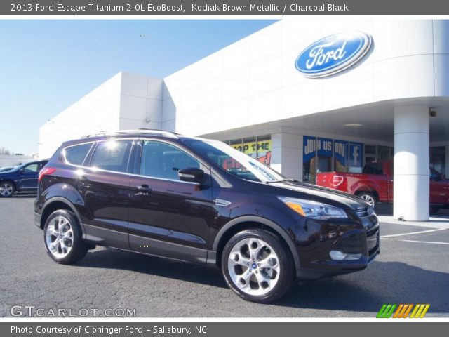 2013 Ford Escape Titanium 2.0L EcoBoost in Kodiak Brown Metallic