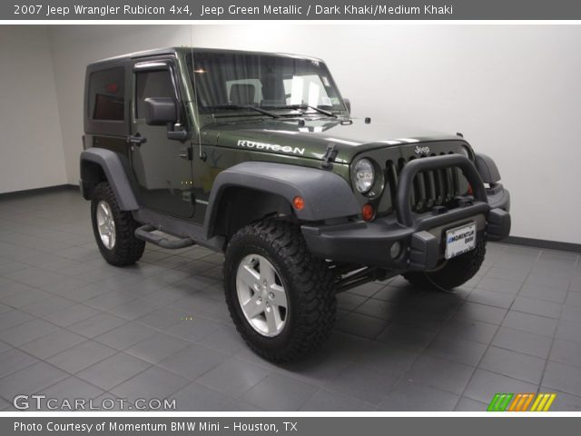 2007 Jeep Wrangler Rubicon 4x4 in Jeep Green Metallic