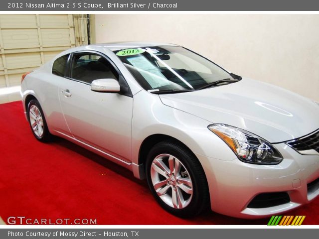 2012 Nissan Altima 2.5 S Coupe in Brilliant Silver